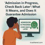 Admission in Progress on JAMB